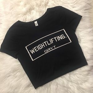 Gryt Weightlifting Crop Top